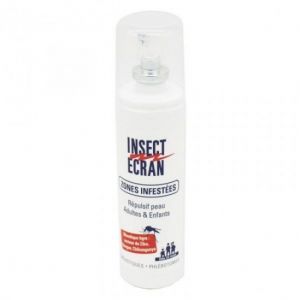 Cooper insect écran répulsif peau zone infestées 100ml