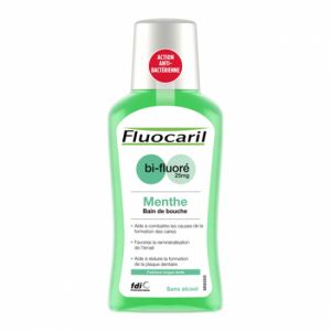 Fluocaril bi-fluoré 25mg bain de bouche menthe 300ml