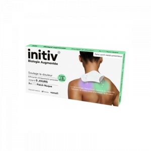 Sanofi initiv soulage la douleur - 3 patchs nuque