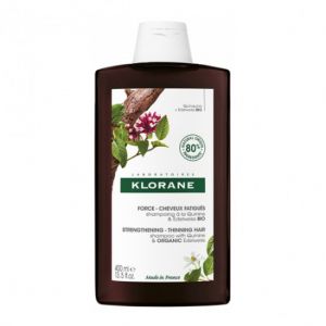 Klorane shampoing à la quinine et edelweiss bio 400ml