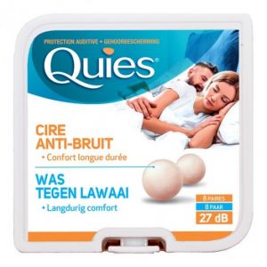 Quies boules de cire naturelle 8 paires