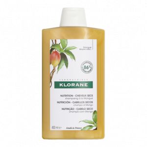 Klorane shampoing à la mangue nutrition cheveux sec 400ml