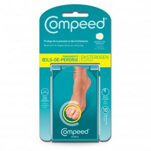 Compeed pansements &oeligil-de-perdrix x 10