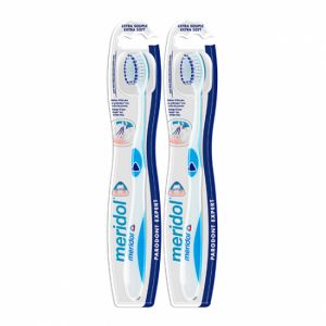 Meridol parodont expert brosse à dents extra souple duo