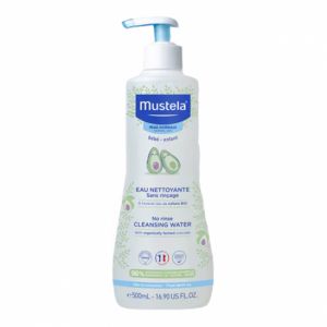 Mustela eau nettoyante bébé sans rinçage à l'avocat bio 500ml