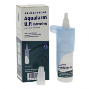 Bausch & lomb aqualarm up intensive collyre acide hyaluronique 10ml