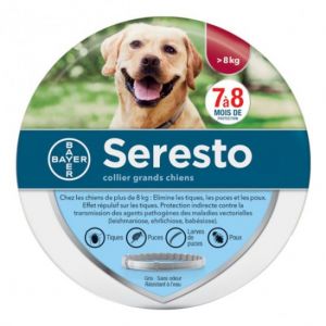 Seresto collier antiparasitaire grands chiens