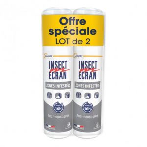 Cooper insect ecran zones infestées lot de 2 x 100ml
