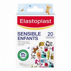 Elastoplast sensible enfants 20 pansements