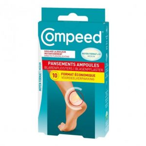 Compeed pansement ampoule moyen format boîte de 10
