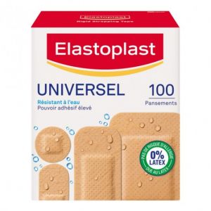 Elastoplast universel résistant à l'eau 100 pansements