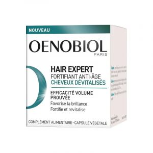Oenobiol hair expert fortifiant anti-âge 30 capsules