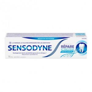 Sensodyne dentifrice répare et protège menthe fraîche 75ml