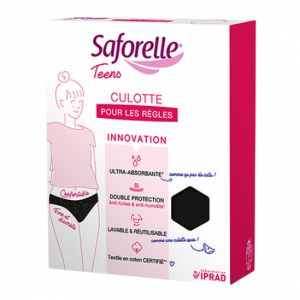 Saforelle teens culotte menstruelle taille 14 ans