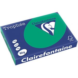 Clairefontaine Vert Pin A3 Papier couleur 80 g/m² (500 feuilles)
