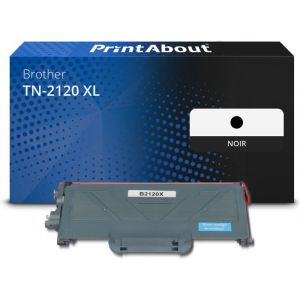 Toner compatible Brother TN-2120 XL - Noir - Très grande capacité