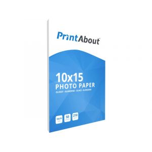 PrintAbout Premium Glossy 10 x 15 210 g/m² (50 feuilles)