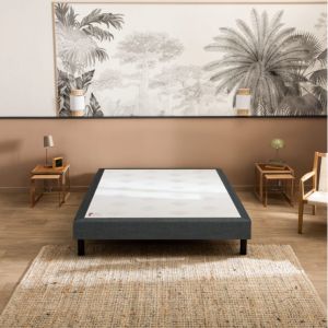 Sommier Epeda Nature Medium - Écru 180x200 - Double Sommier
