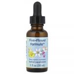 Flower Essence Services, Five-Flower Formula&trade;, M&eacute;lange d'essences de fleurs, 30 ml