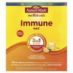 Nature Made, Wellblends&trade;, Immune Max&reg;, Orange, 30 sachets en stick, 7,6 g chacun