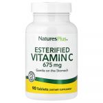 NaturesPlus, Vitamine&nbsp;C est&eacute;rifi&eacute;e, 675&nbsp;mg, 90&nbsp;comprim&eacute;s