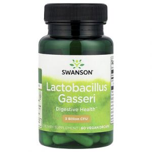 Swanson, Lactobacillus gasseri, 3 milliards d'UFC, 60 capsules véganes DRcaps