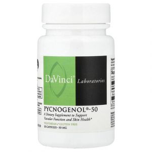 DaVinci Laboratories, Pycnogenol&reg;-50, 50 mg, 30 capsules