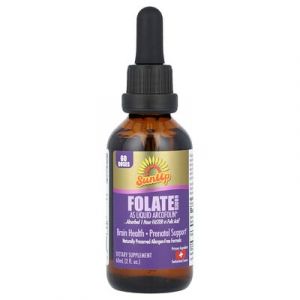 SunUp, Folate sous forme d'arcofoline liquide, 680 µg d'EFA, 60 ml