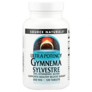 Source Naturals, Gymnema sylvestre haute efficacité, 120 comprimés