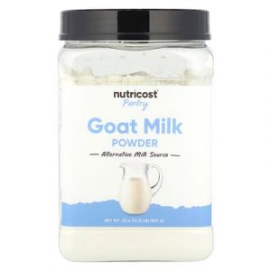 Nutricost, Pantry, Lait de chèvre en poudre, 907 g