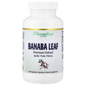 Paradise Herbs, Extrait de feuille de lilas des Indes, 180 capsules végétariennes (250 mg pièce)