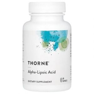 Thorne, Acide alpha-lipo&iuml;que, 60&nbsp;capsules (300&nbsp;mg pi&egrave;ce)