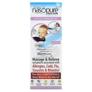 Nasopure, Formule Nettoyant nasal Hana, Petit kit de pr&eacute;l&egrave;vement, Pour les enfants de 2 &agrave; 102&nbsp;ans et plus, Kit de 6&nbsp;pi&egrave;ces