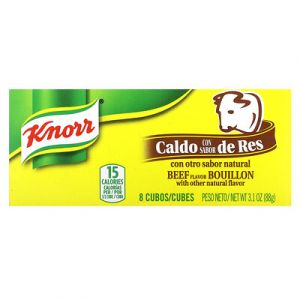 Knorr, Bouillon à l'arôme de bœuf, 8 cubes, 88 g
