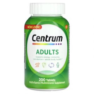 Centrum, Multivitamines pour adultes, 200 comprimés