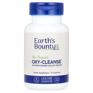 Earth's Bounty, The Origianl Oxy-Cleanse&reg;, D&eacute;tox du c&ocirc;lon &agrave; base d'oxyg&egrave;ne, 75 capsules