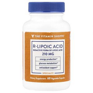 The Vitamin Shoppe, Acide R-lipoïque, 60 capsules végétales