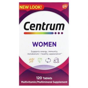 Centrum, Multivitamines pour femmes, 120 comprimés