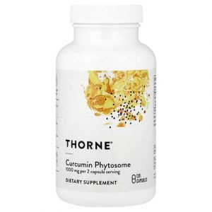 Thorne, Phytosome de curcumine, 120&nbsp;capsules (500&nbsp;mg capsule)