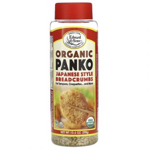 Edward & Sons, Panko biologique, chapelure à la japonaise, 298 g