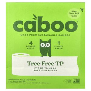 Caboo, Tree Free TP, 4 doubles rouleaux