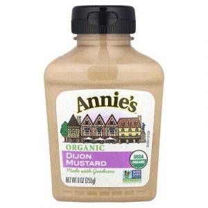 Annie's Naturals, Moutarde de Dijon bio, 255 g.