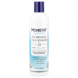 Monistat, Maintain™, Nettoyant féminin à l'acide borique, Sans parfum, 296 ml