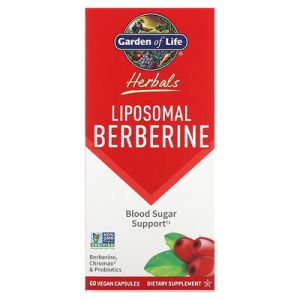 Garden of Life, Herbals, Berb&eacute;rine liposomale, 60&nbsp;capsules vegan