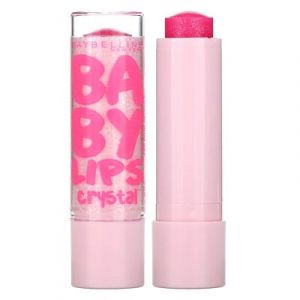 Maybelline, Baby Lips Crystal, Baume à lèvres hydratant, Pink Quartz 140, 4,4 g
