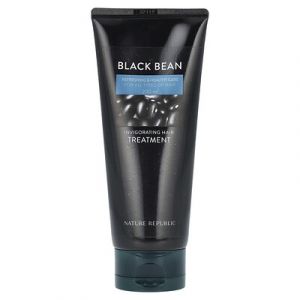 Nature Republic, Traitement capillaire revigorant, Haricots noirs, 200 ml