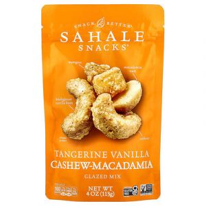 Sahale Snacks, Mélange glacé, mandarine, vanille, noix de cajou et de macadamia, 4 oz (113 g)