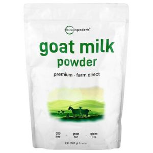 Micro Ingredients, Lait de chèvre en poudre, 907 g