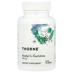 Thorne, Carnityle, Ac&eacute;tyl-L-carnitine, 60&nbsp;capsules