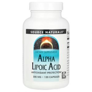 Source Naturals, Acide alpha-lipo&iuml;que, 300 mg, 120 capsules